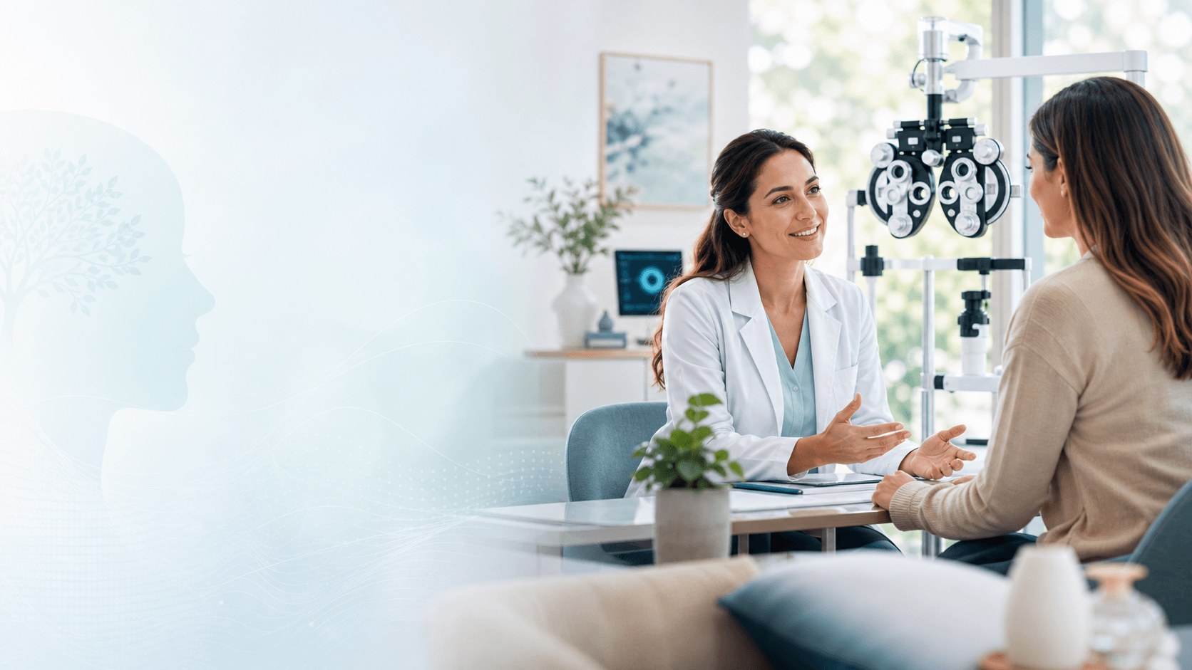 Consulta integral de bienestar y salud visual